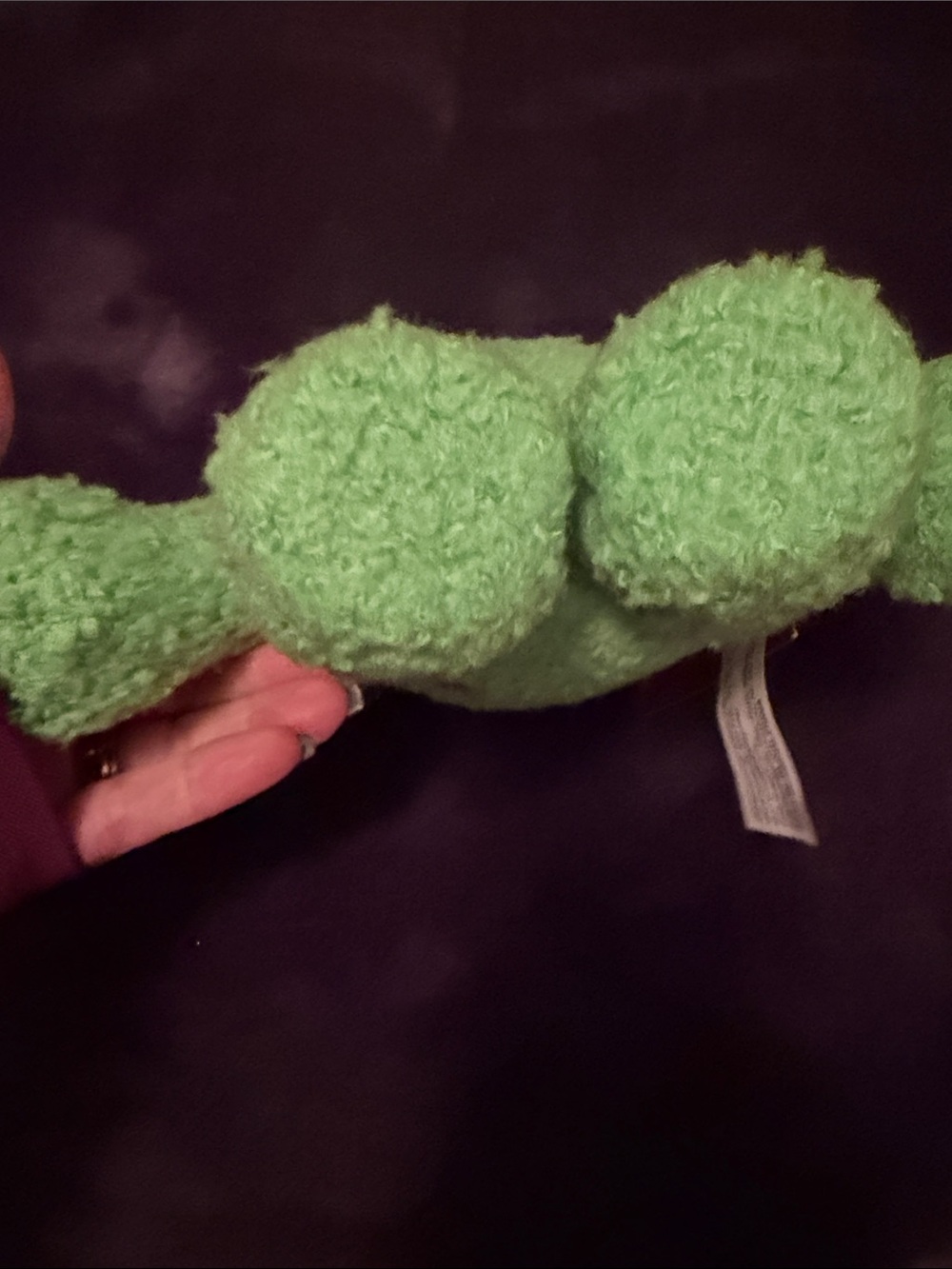 Domo zombie plush Stuffed Toy - Green with Red Mouth - Picture 11 of 15